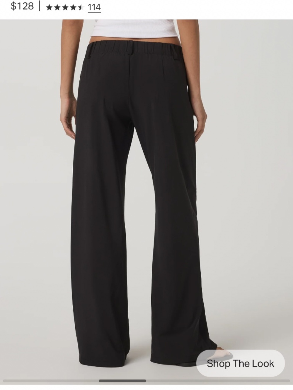 NWOT Vuori Villa Wideleg Trouser Pants - Picture 3 of 6